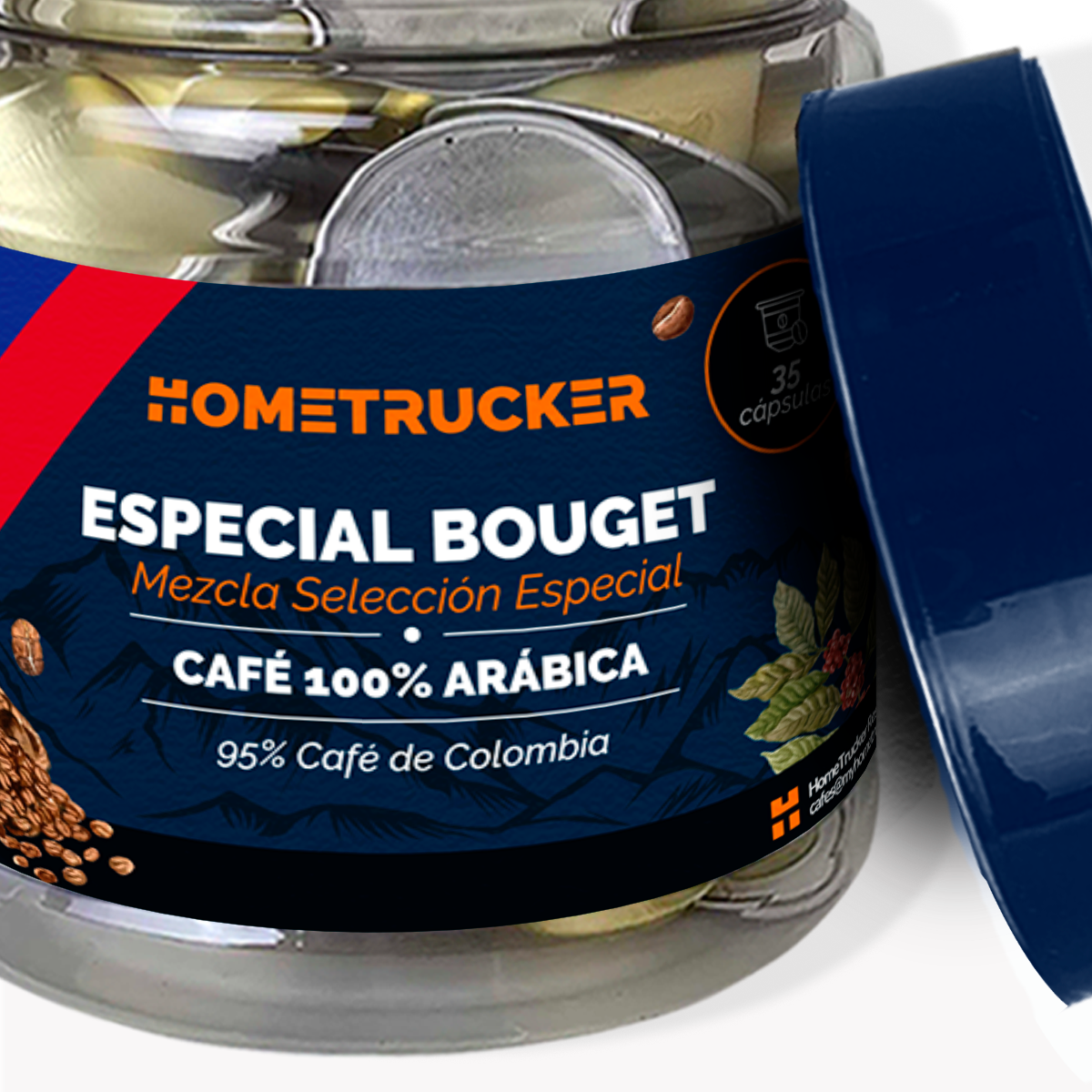 35 Capsulas de Café Nespresso Formula Sebastián Salmerón Especial Bouget Intenso 100% Arábica