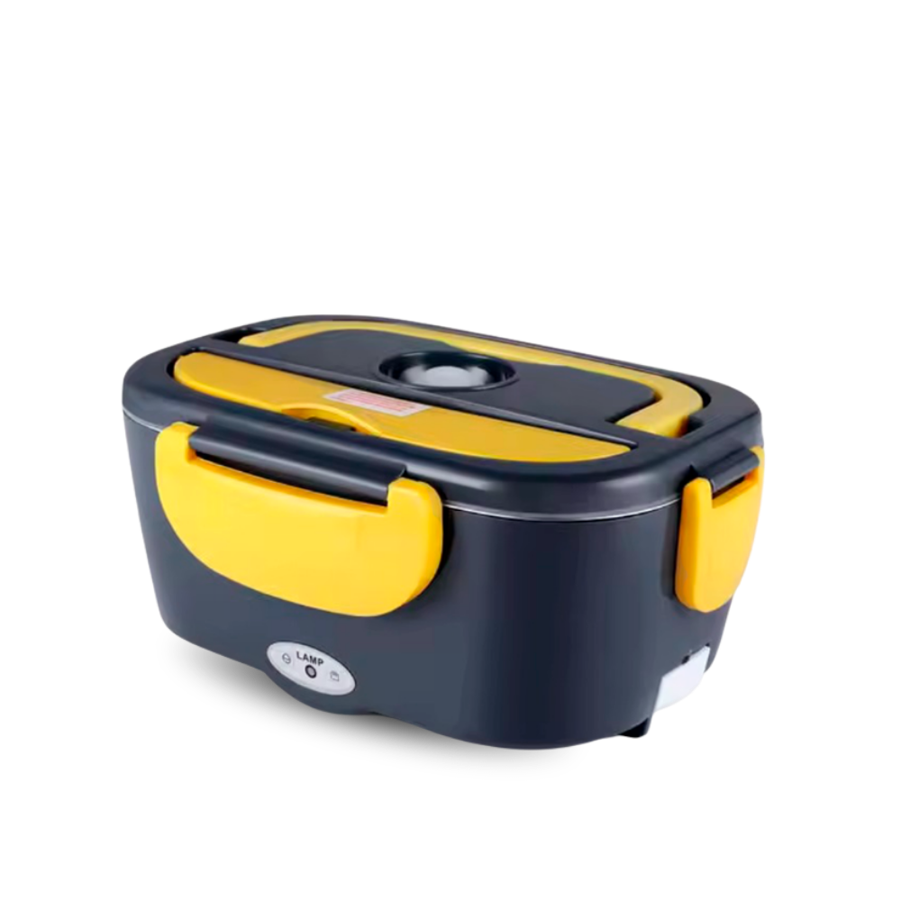 Fiambrera Táper Eléctrica Portátil 3 en 1 - 1.5 Litros - 12/24V 220V - 60W Calentador de comida para Camión