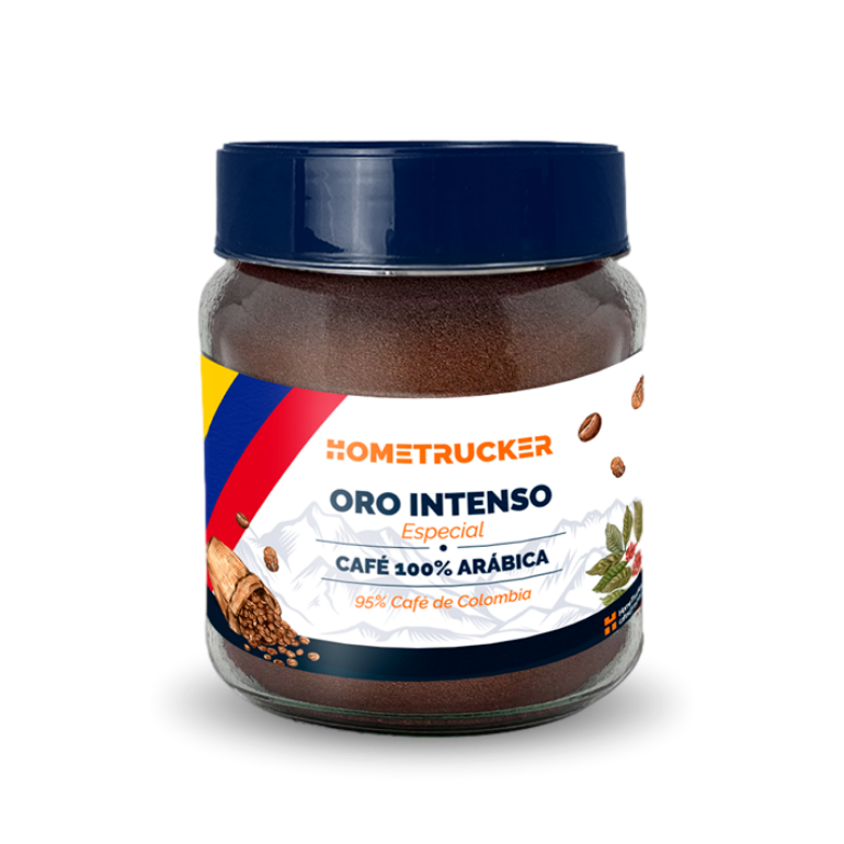 Café en polvo para camioneros Oro Intenso 100% arábica 400g HomeTrucker