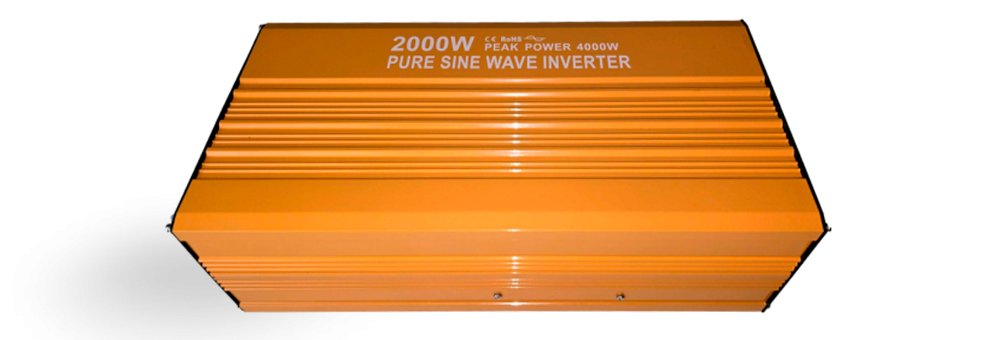 Inversor de Corriente 12/24v a 110/230V Corriente Onda Sinusoidal Pura