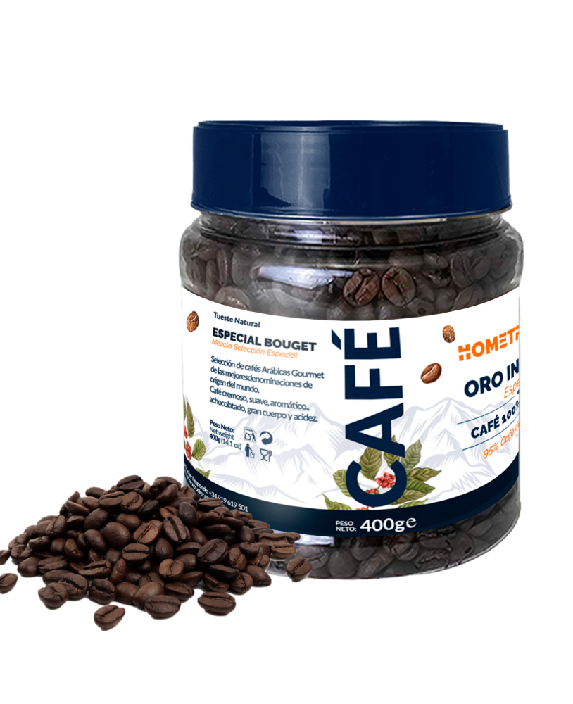 Café en Grano Oro Intenso Especial Formula Sebastián Salmerón Intenso 100% Arábica